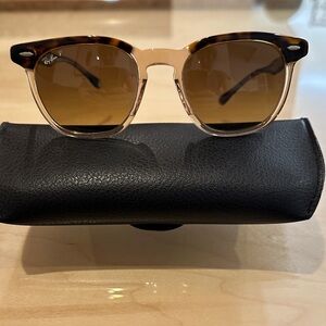 Ray-Ban Tortoise and Brown Sunglasses
